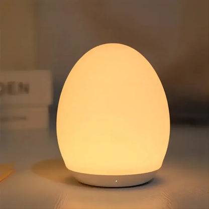 7-Color RGB Night Lamp: Touch Dimmable & USB Rechargeable