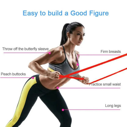 Elastic Resistance Band for Strength Training & Stretching